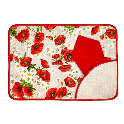 Set I Colazione PRIMAVERA: tovaglietta+Tovagliolo da ricamare