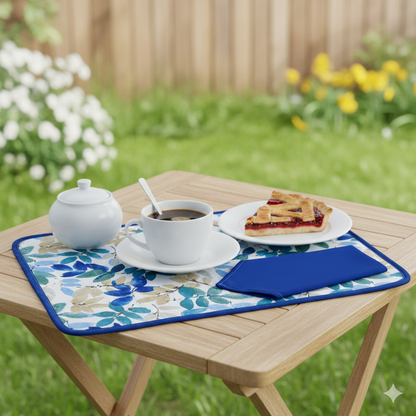 Set prima colazione: tovaglietta imbottita+tovagliolo