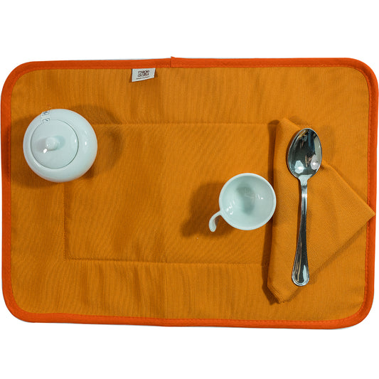 Set prima colazione imbottito CUBA: tovaglietta imbottita+tovagliolo