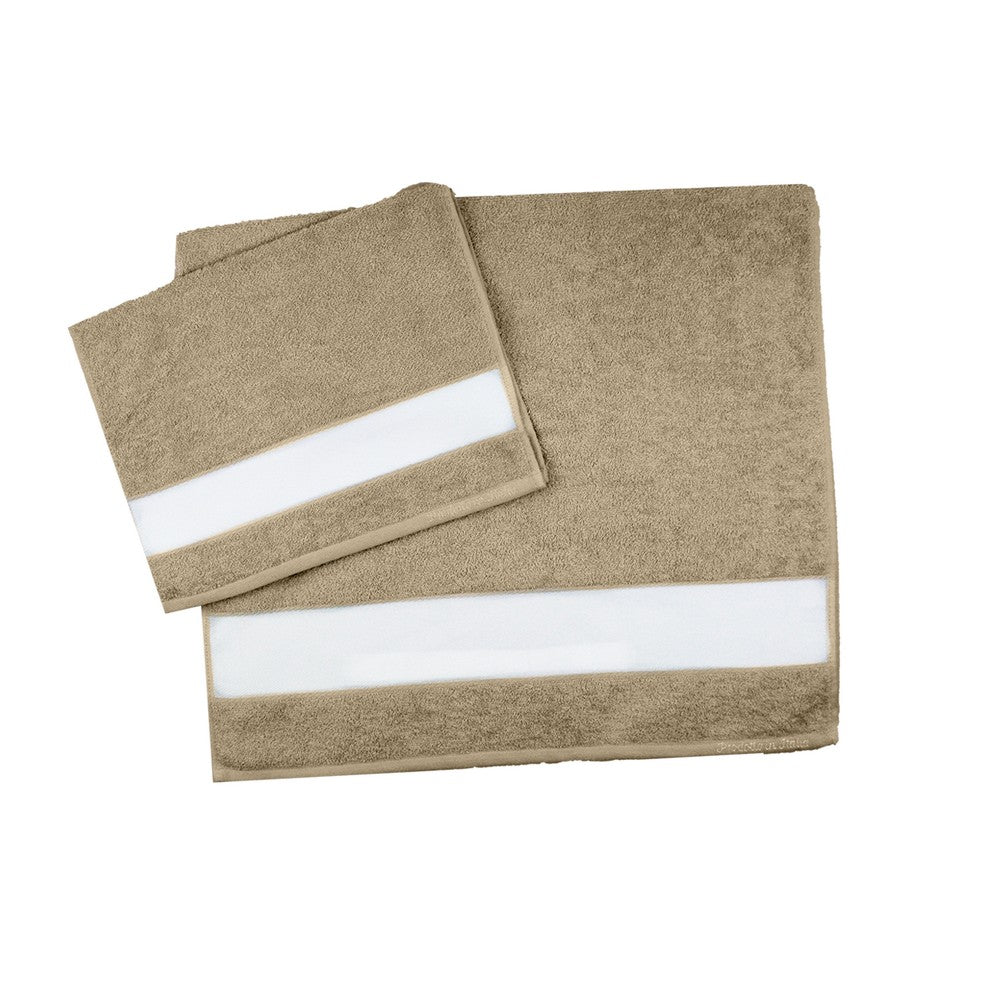 Coppia Asciugamani Personalizzati con Nome - Spugna 100% Cotone