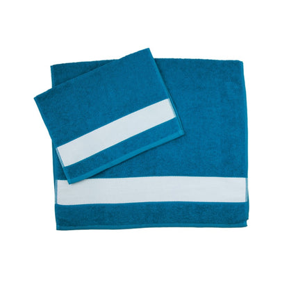 Coppia Asciugamani Personalizzati con Nome - Spugna 100% Cotone