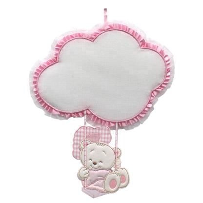 Fiocco nascita personalizzato CON IL NOME CHE VUOI TU