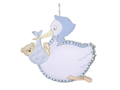 Fiocco nascita personalizzato CON IL NOME CHE VUOI TU