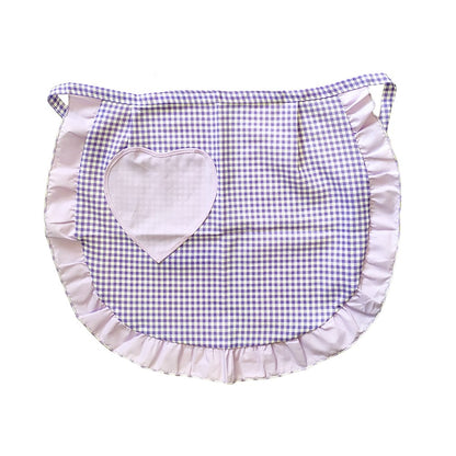 Grembiule a vita CUORE cm.50x60 con tasca a forma di cuore