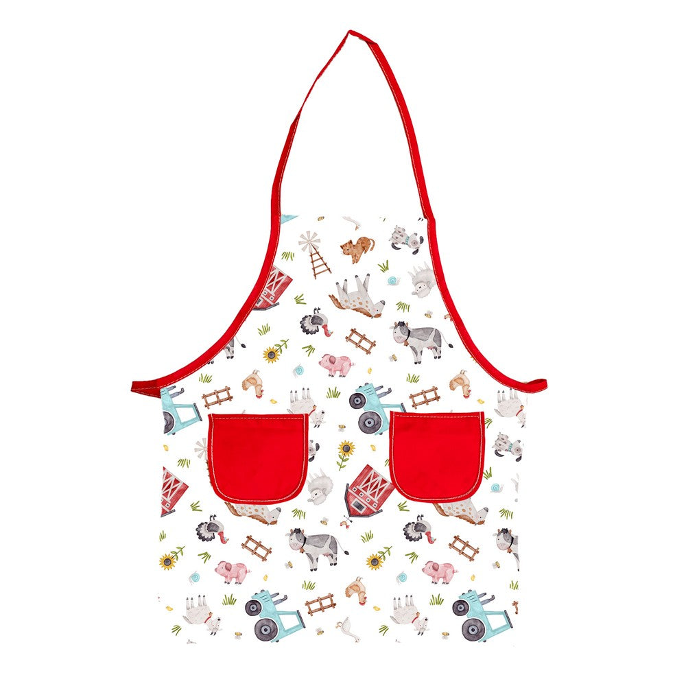 Grembiulino bimbo SEBASTIAN con due tasche