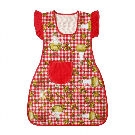Casacca cm.56x85 con tasca e volant SUMMER