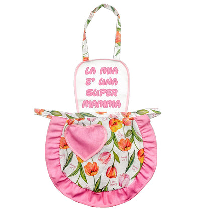 Grembiule donna personalizzato FRASI dedicate alla MAMMA