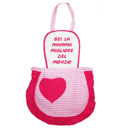 Grembiule donna personalizzato FRASI dedicate alla MAMMA
