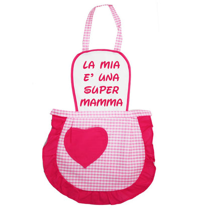 Grembiule donna personalizzato FRASI dedicate alla MAMMA