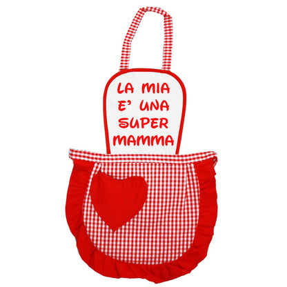 Grembiule donna personalizzato FRASI dedicate alla MAMMA