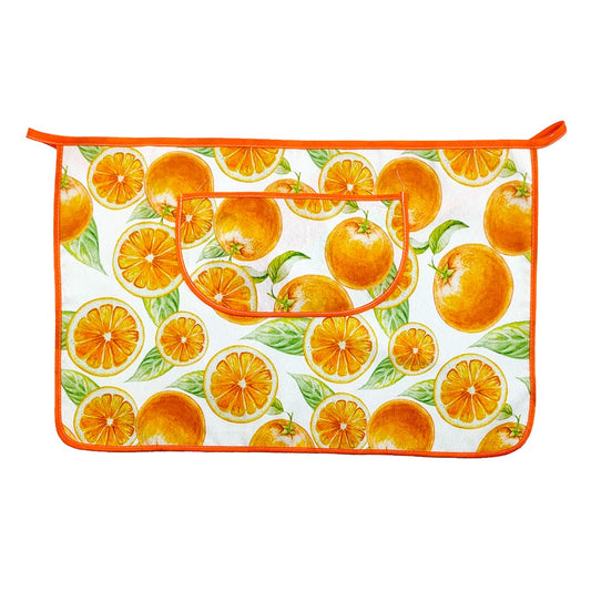 Grembiule a vita FRUITS con tascone cm.40x60