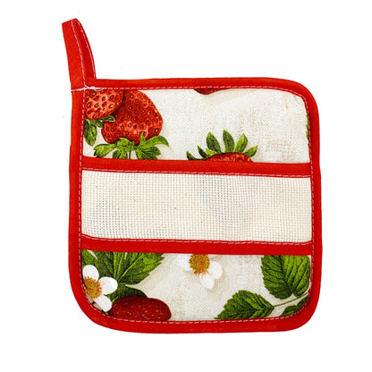 Presine tonde e quadre PRIMAVERA SUMMER con inserto da ricamare