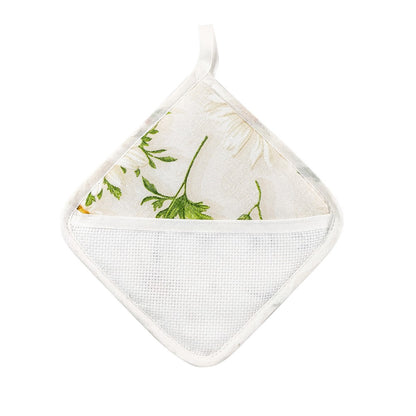 Presina SPRING SUMMER cuore e quadra con tasca in etamine da ricamare