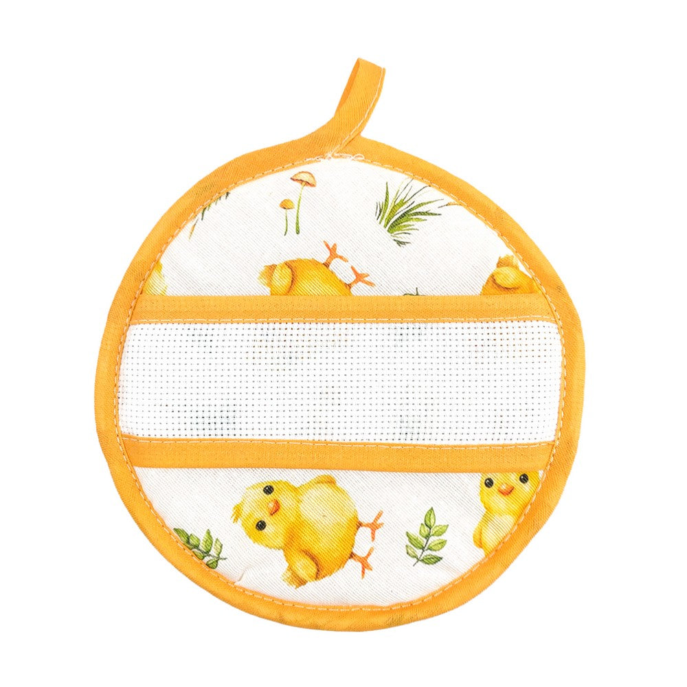 PRESINA TONDA DA RICAMO DI PASQUA