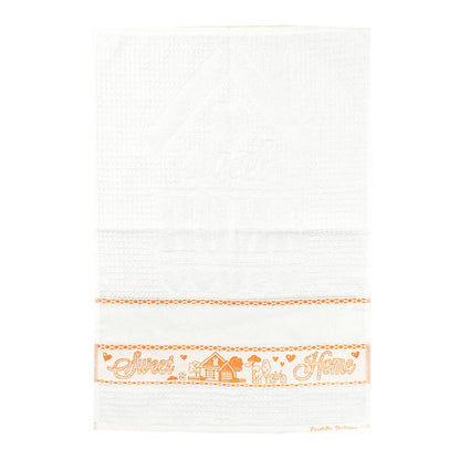 Strofinaccio CASETTE cm.50x70 con fascia da ricamare