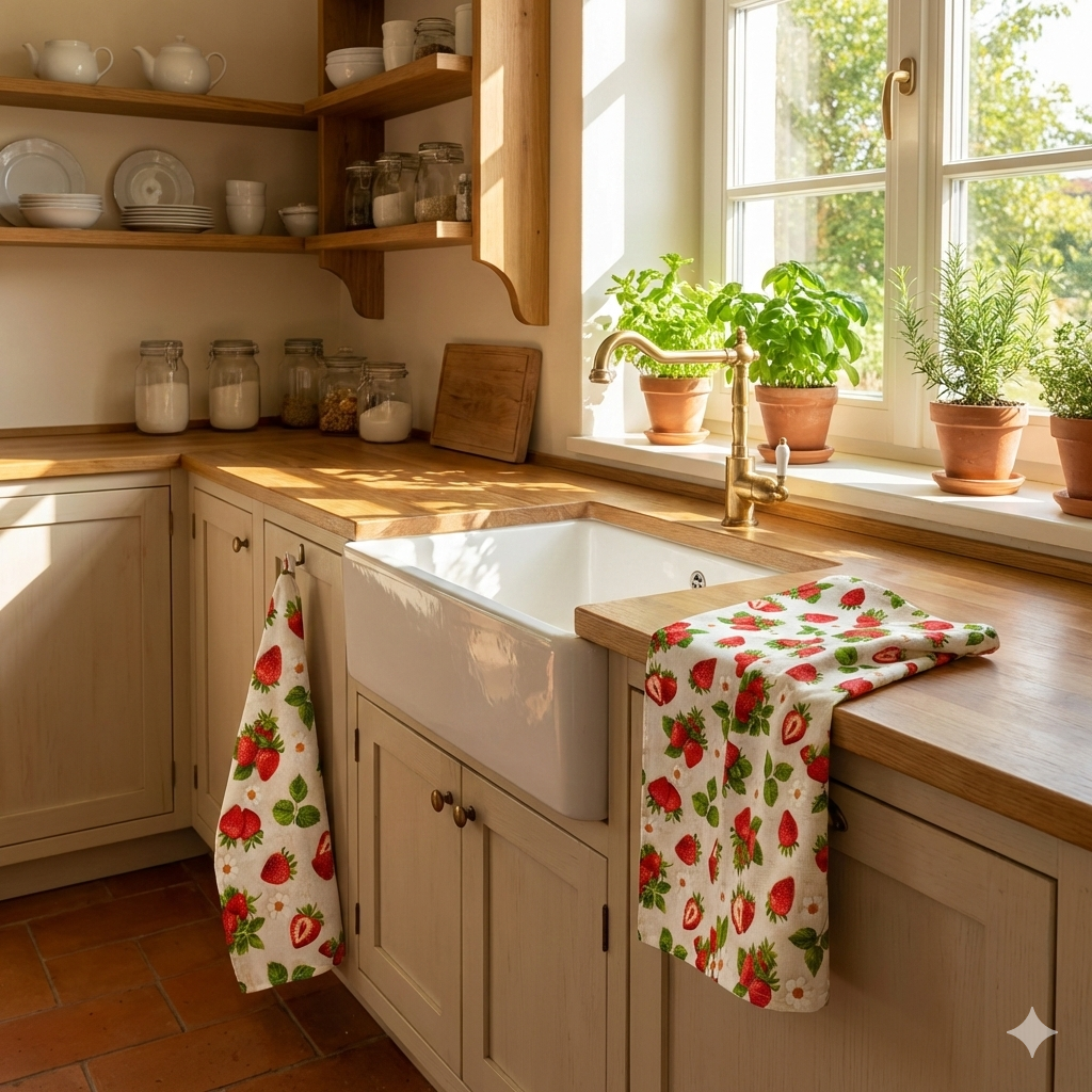 Strofinaccio da cucina SUMMER cm.52x72