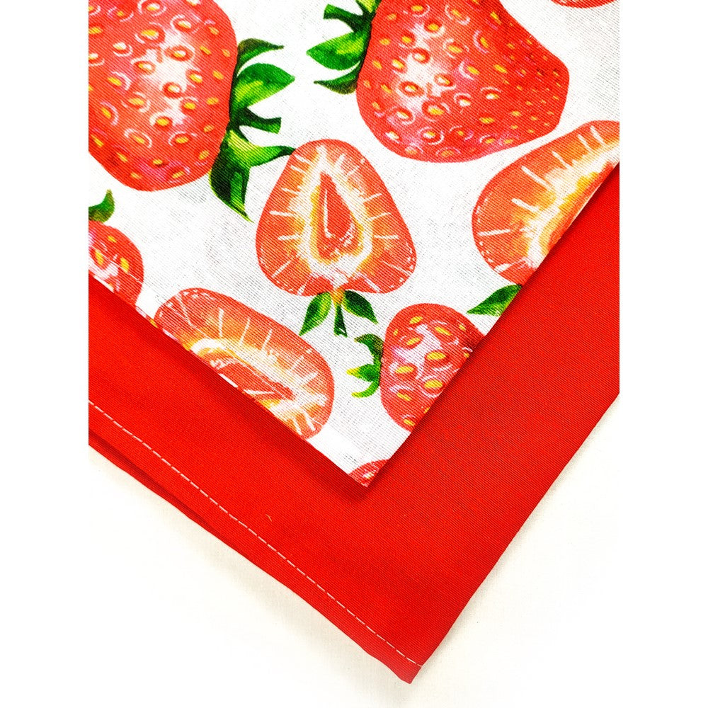 Bis strofinacci FRUITS cm.52x72