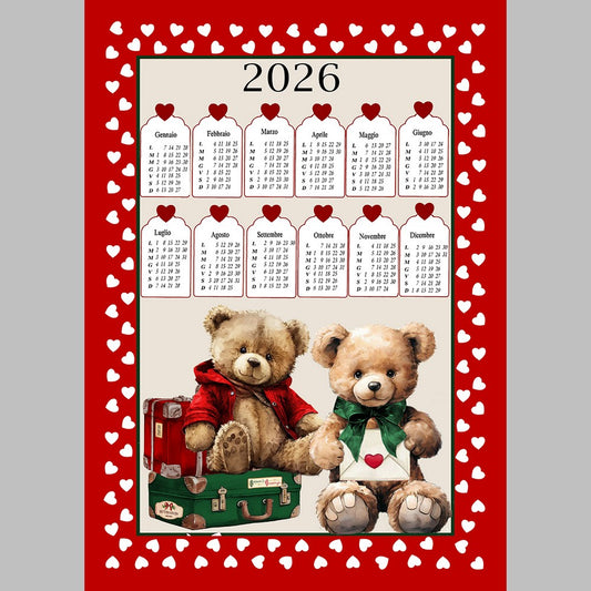 Strofinaccio Calendario