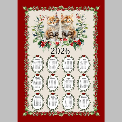 Strofinaccio Calendario