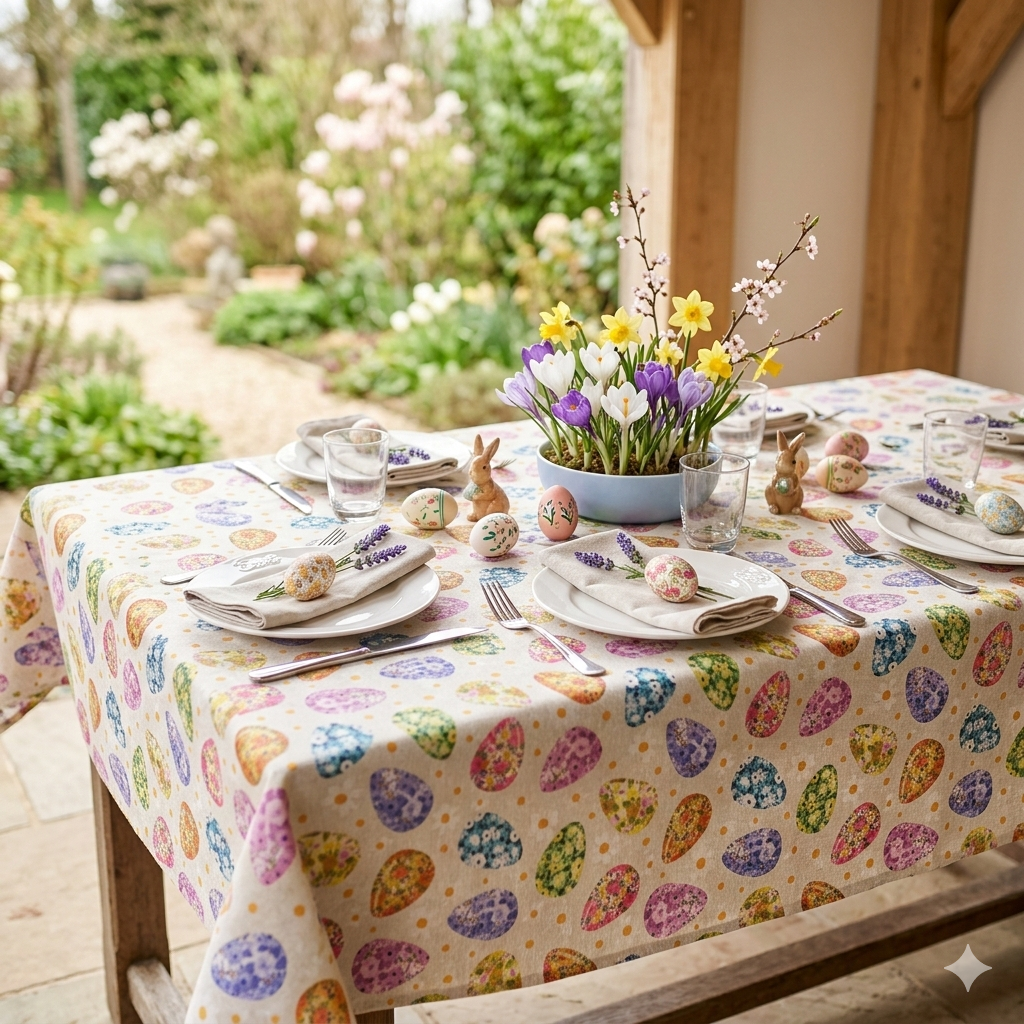 Tovaglia da 8 cm.140x220 EASTER