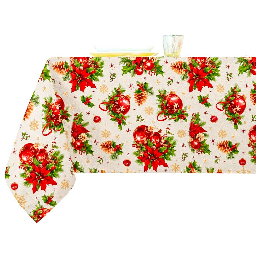 Centrotavola cm.90x90 CHRISTMAS
