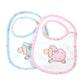 Bavaglino SWEET SHEEP cm.20x27 ricamato con velcro