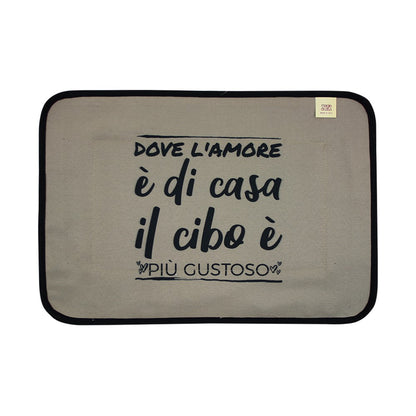 Tovaglietta LA CUCINAZZA cm.35x50 con stampe SPIRITOSE