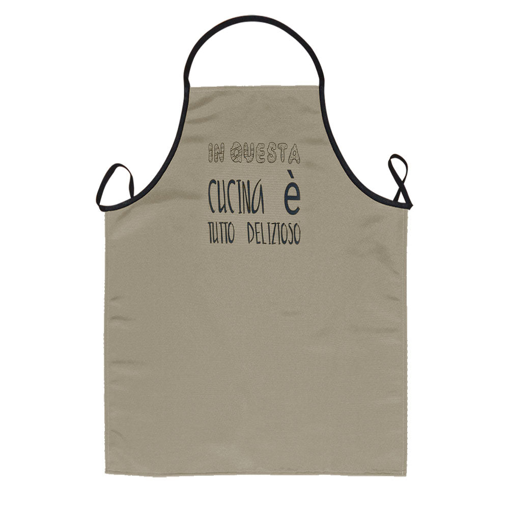 Grembiule LA CUCINAZZA cm.70x85 con stampe SPIRITOSE