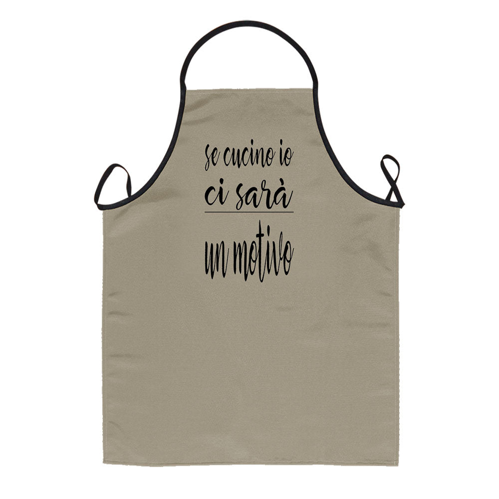 Grembiule LA CUCINAZZA cm.70x85 con stampe SPIRITOSE