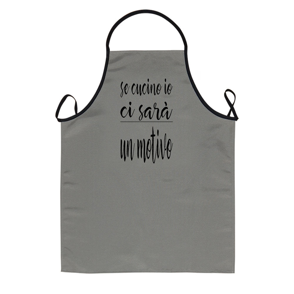 Grembiule LA CUCINAZZA cm.70x85 con stampe SPIRITOSE