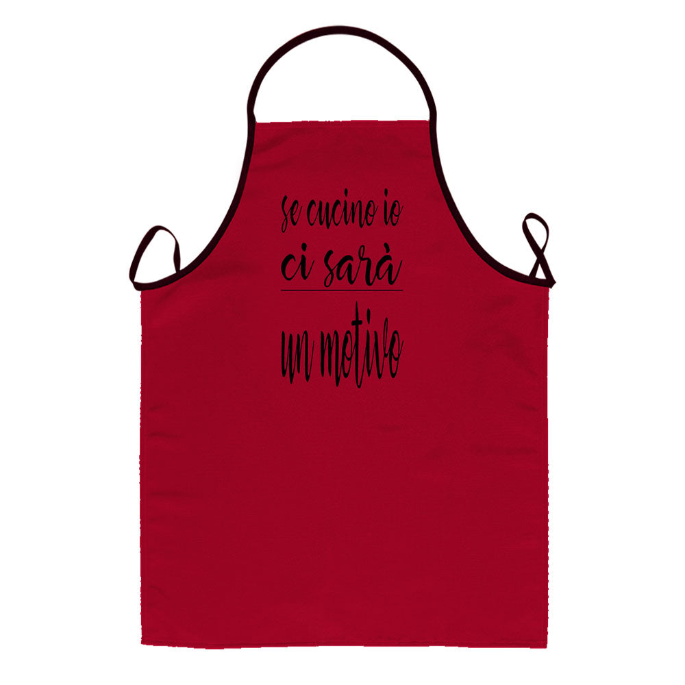 Grembiule LA CUCINAZZA cm.70x85 con stampe SPIRITOSE