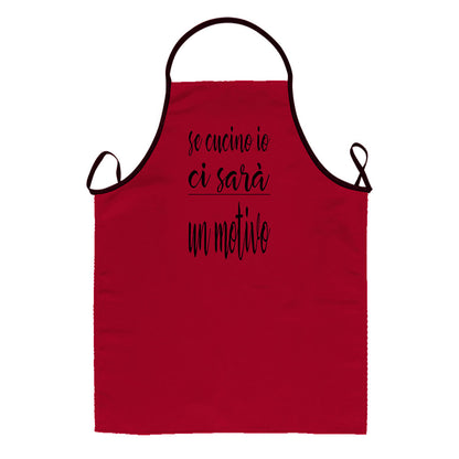 Grembiule LA CUCINAZZA cm.70x85 con stampe SPIRITOSE