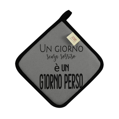 Presina LA CUCINAZZA cm.20x20 con stampe SPIRITOSE