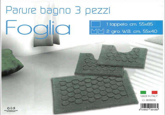 Tappeto bagno Foglia