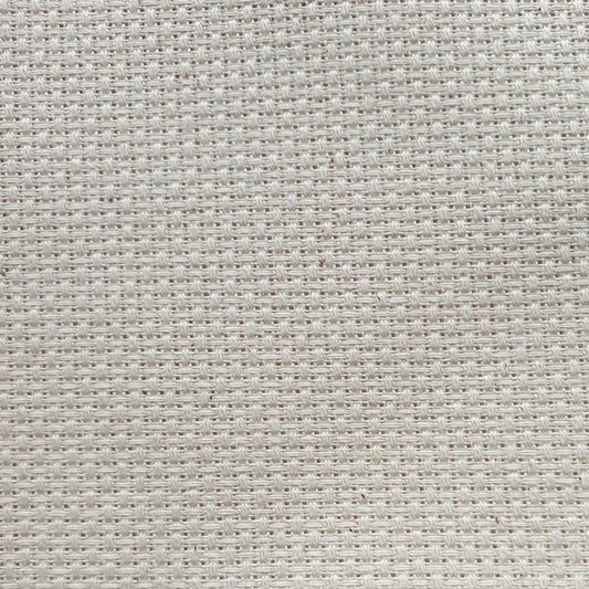 Tessuto per Punto Croce | Altezza 170 cm| 100% cotone | |44 fori 11 ct. 4.4 punti per centimetro | made in italy | tela aida per ricamo.